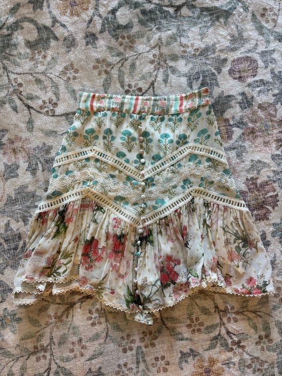 HEMANT & NANDITA Dresses & Skirts - Hemant & Nandita Floral Skirt size XS